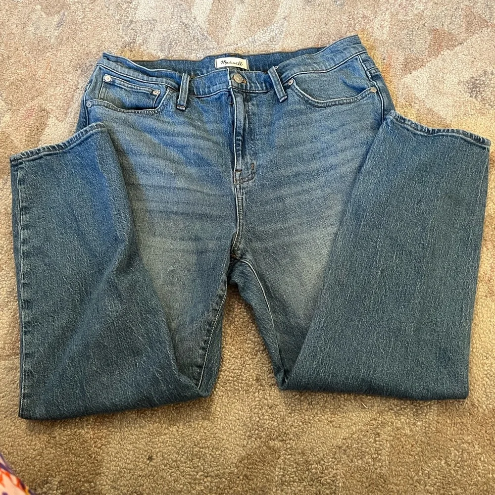 MADEWELL The High-Rise Slim Boyjean Size 33P EUC - Picture 5 of 11